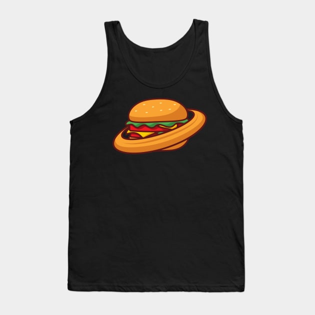 planet burger Tank Top by noorshine